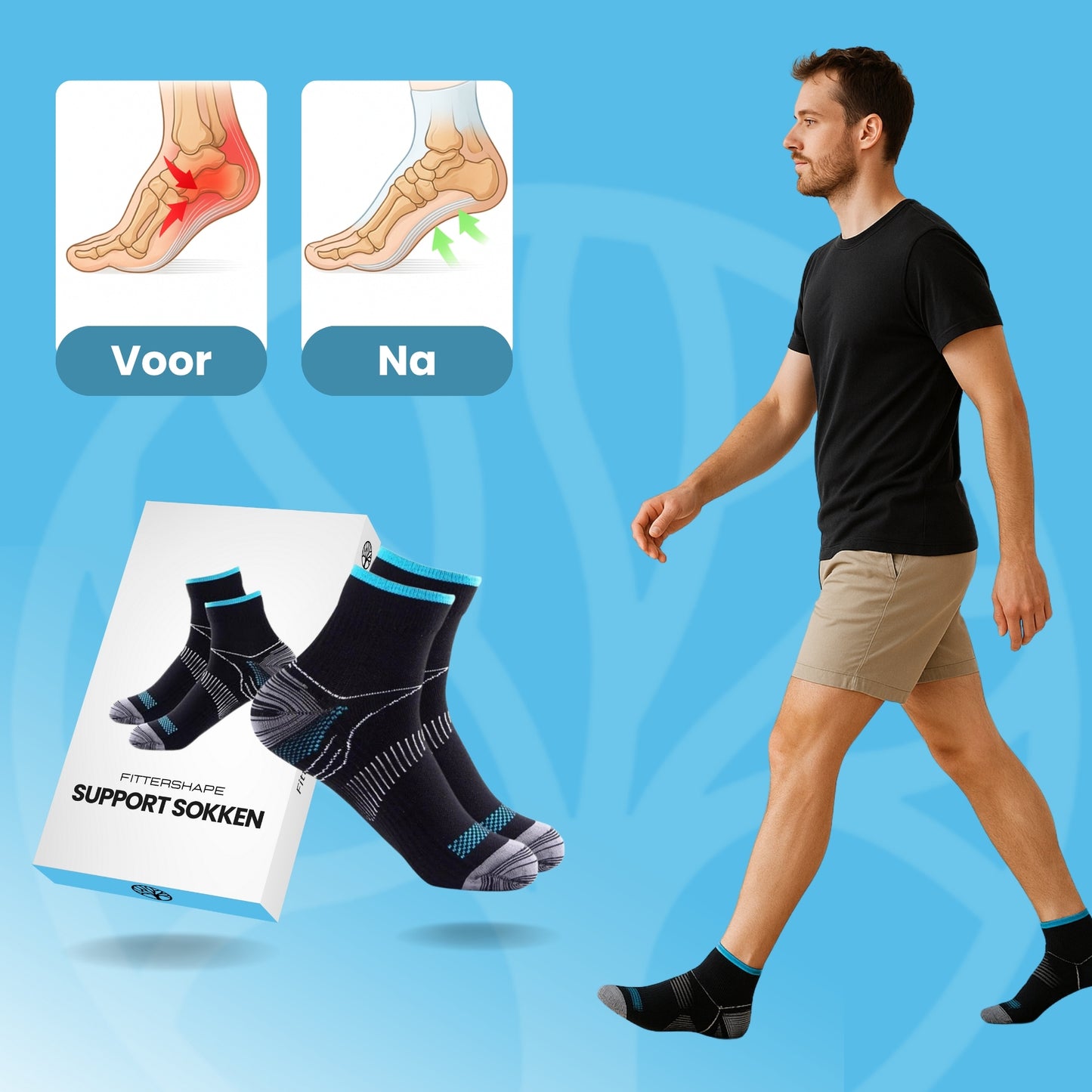 Fittershape Support Sokken