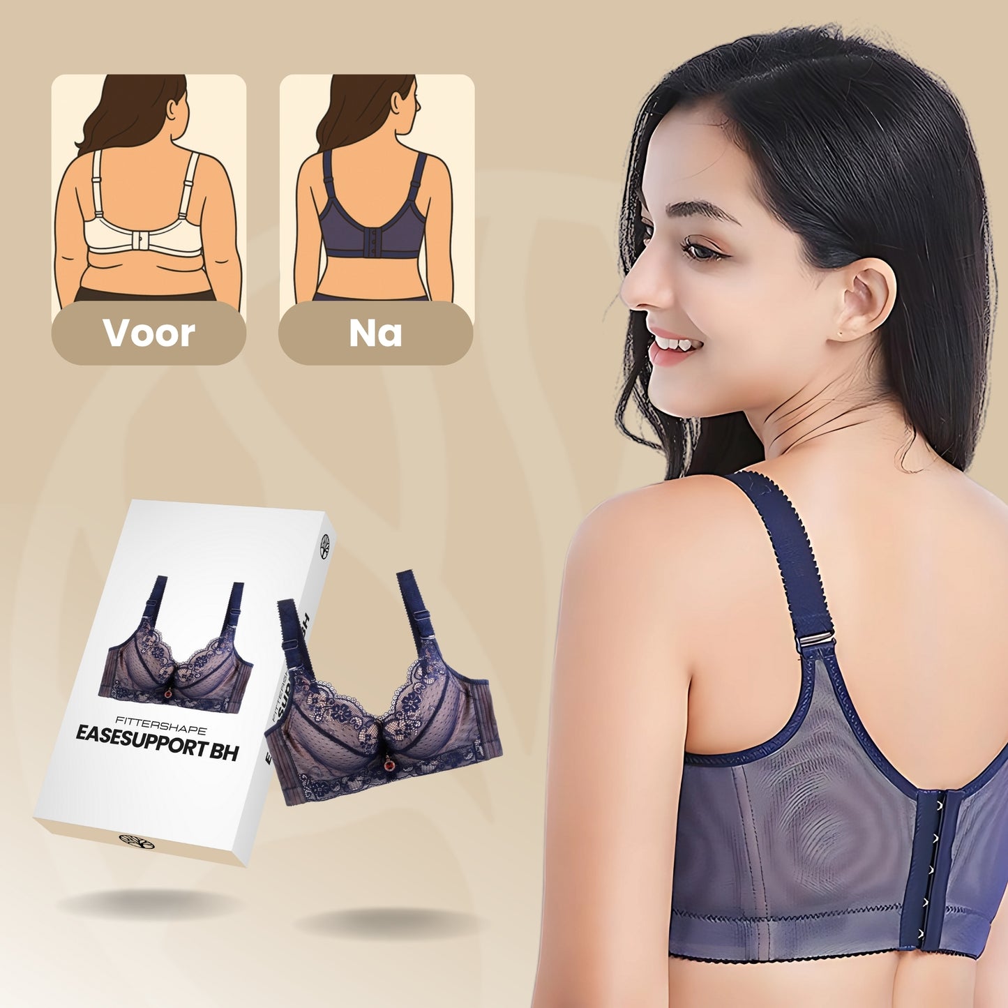 Fittershape EaseSupport BH | Shapewear voor Dames