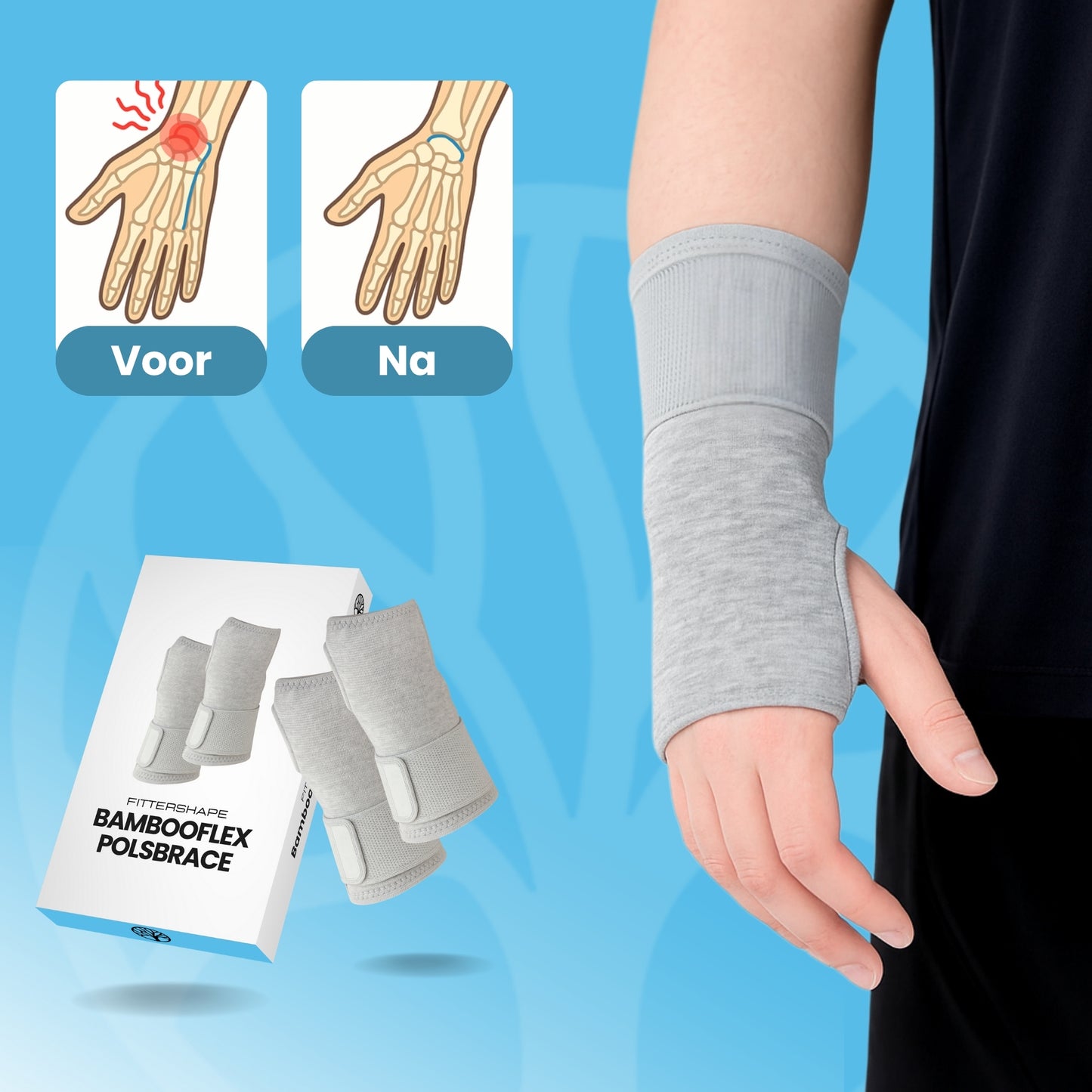 Fittershape BambooFlex Polsbrace