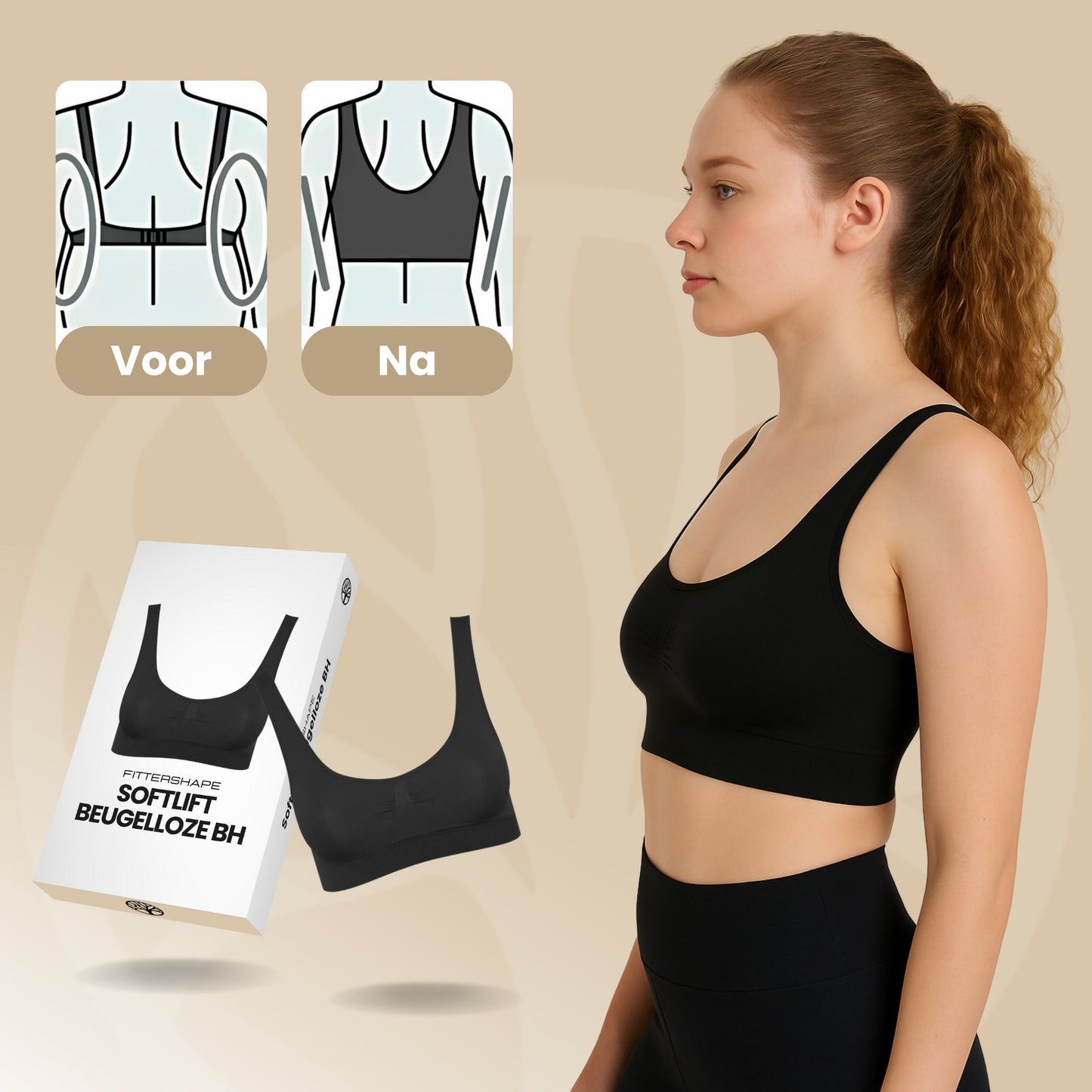 Fittershape SoftLift Beugelloze BH