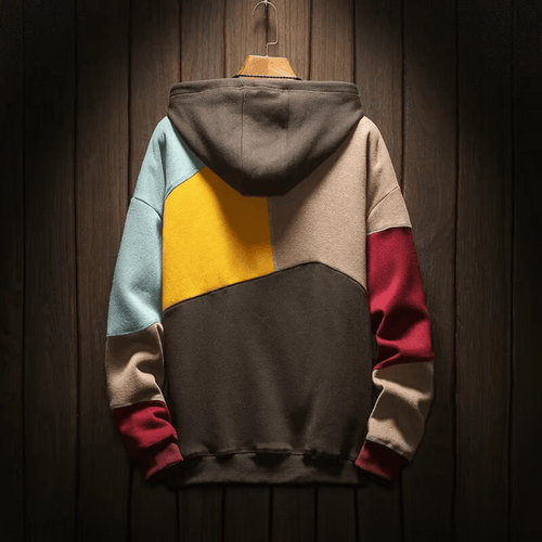 Hoodie Dames – Geometrische Print – Zachte stof – Voor casual outfits en comfort