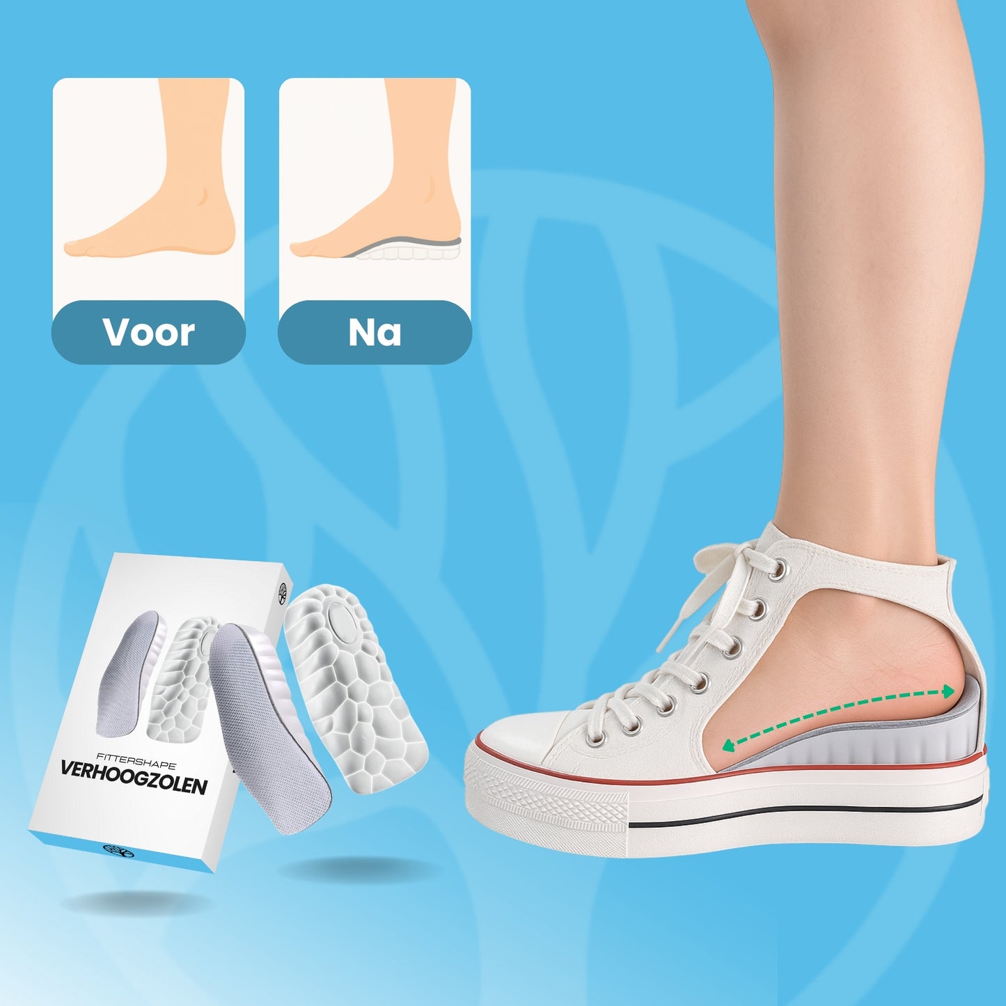 Fittershape Verhoogzolen