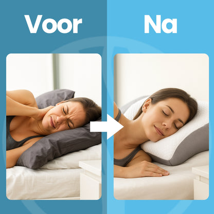 Fittershape SleepAlign | Ergonomisch Kussen – Voor Nek- En Rugondersteuning