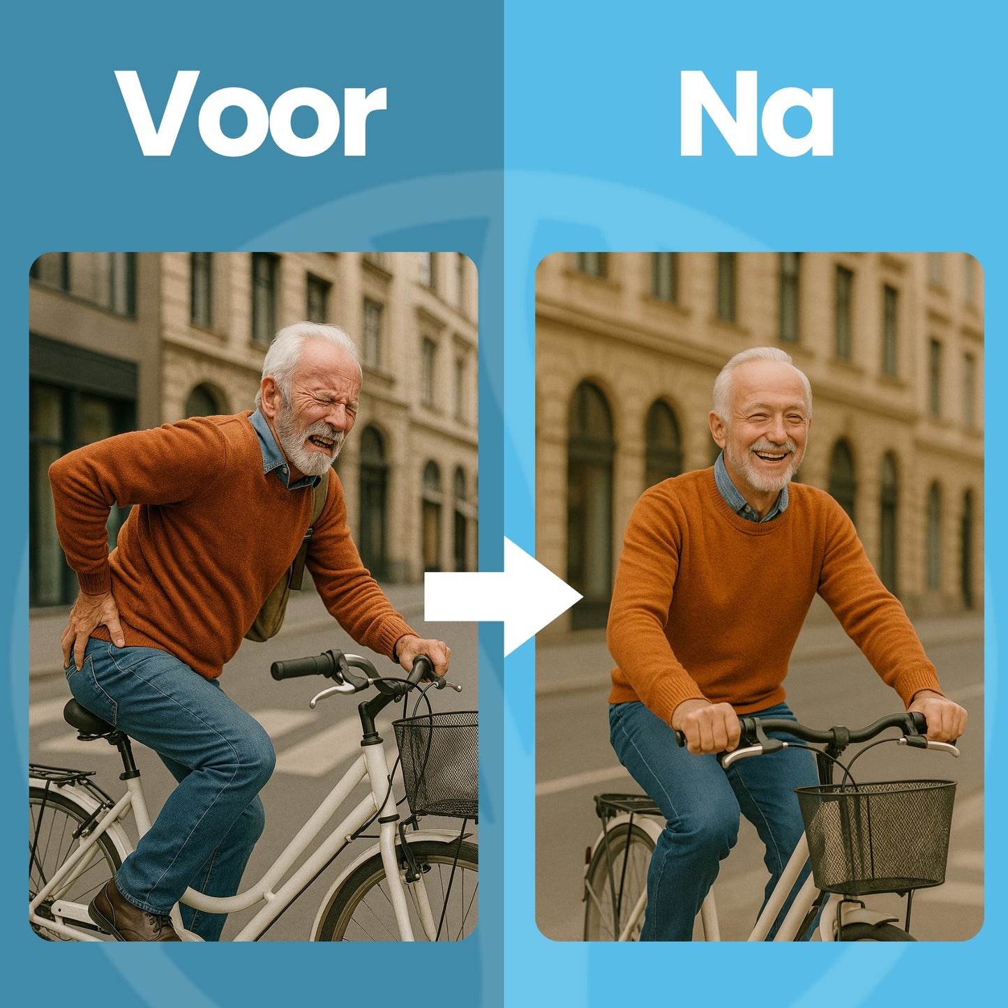 Fittershape ErgoRide Fietszadel