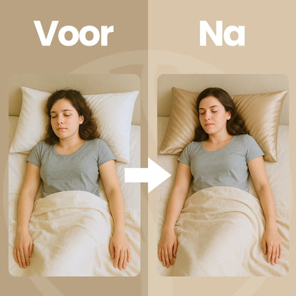 Fittershape Silk Rest | Natuurlijke Zijde Kussensloop – Voor Haar & Huid
