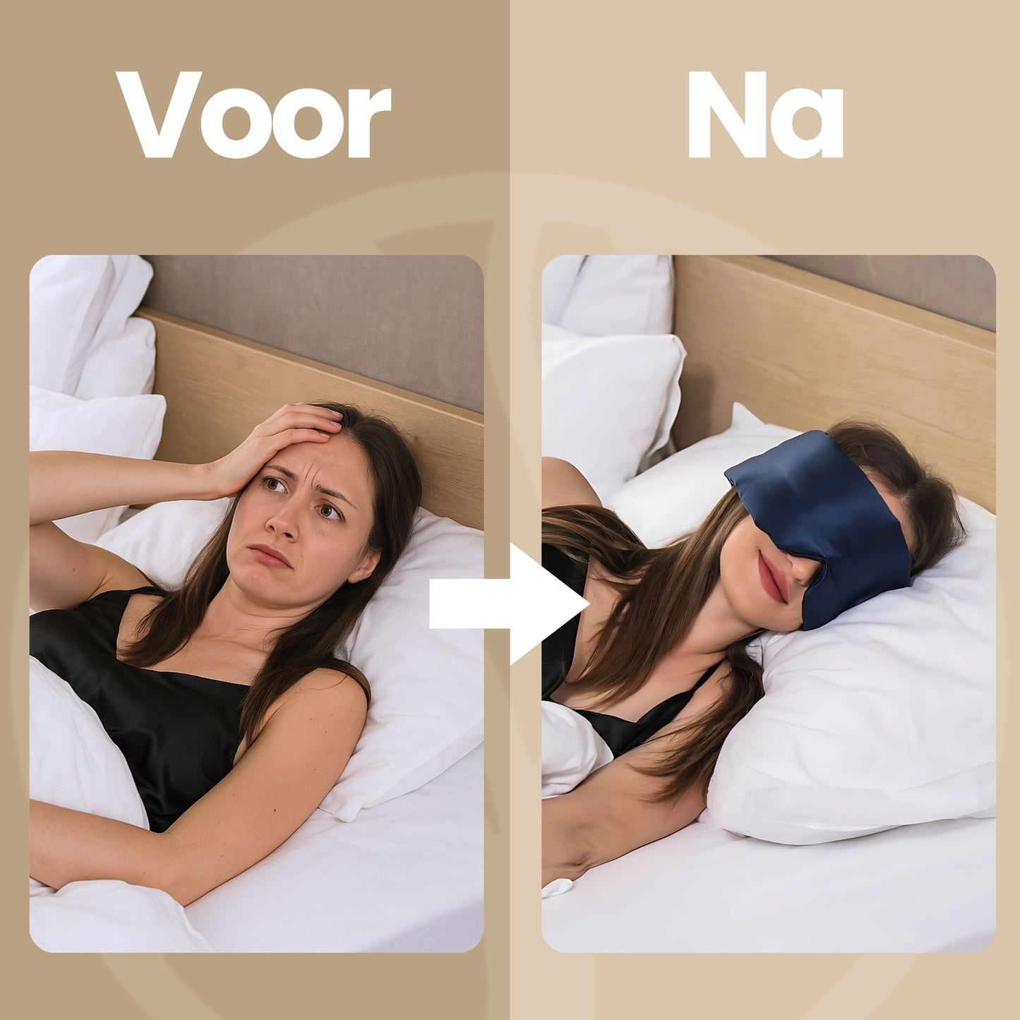 Fittershape SleepSilk | Zijdezachte Slaapmasker – Voor Diepe Nachtrust