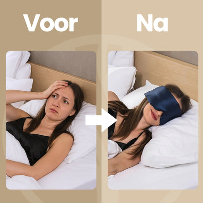Fittershape SleepSilk | Zijdezachte Slaapmasker – Voor Diepe Nachtrust