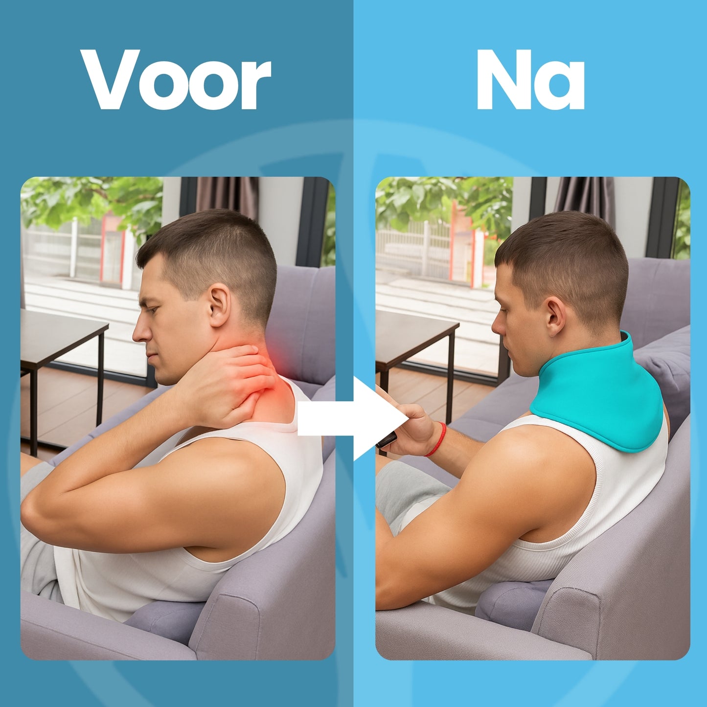 Fittershape ThermaFlex | Warmtepad Voor Bovenrug Ontspanning