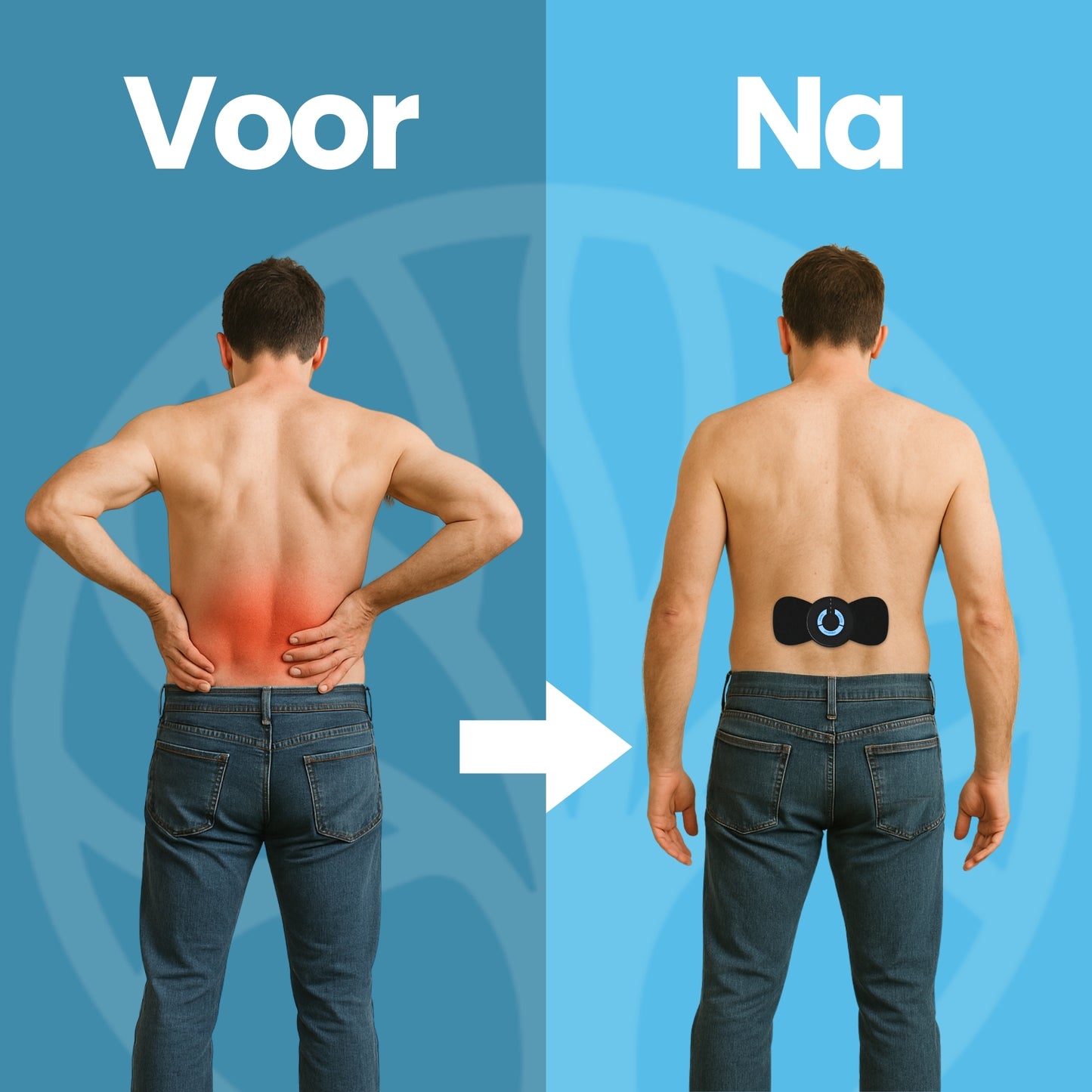 Multifunctionele Massager Met 3x Pads