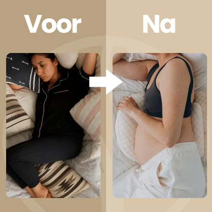 Fittershape SlumberCare | Zwangerschapskussen – Ondersteunt Buik & Rug
