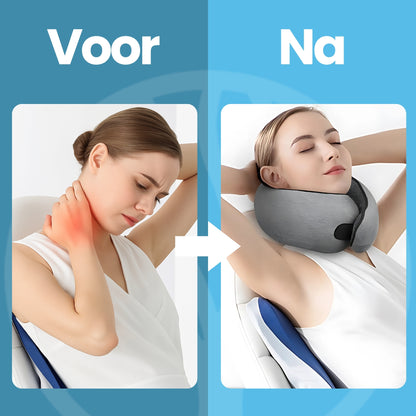Fittershape NeckEase | Ergonomisch Reiskussen – Voor Onderweg Comfort
