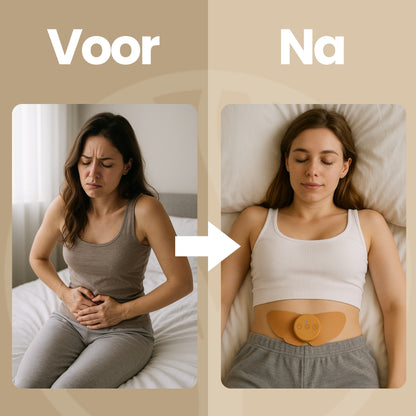 Fittershape ReliefWave | Draagbaar TENS-Apparaat Tegen Menstruatiepijn