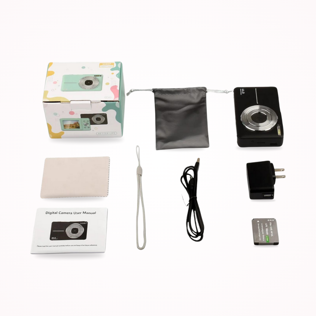 Digitale Camera – 16X Zoom – 1080P Video-opname – In Verschillende Kleuren