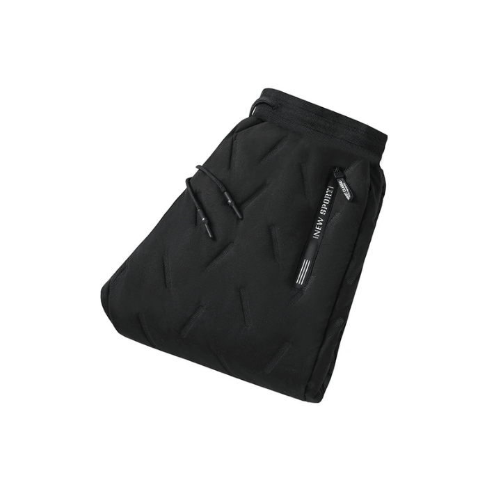 Joggingbroek – Zakken met ritssluiting – Warme voering – Elastische taille