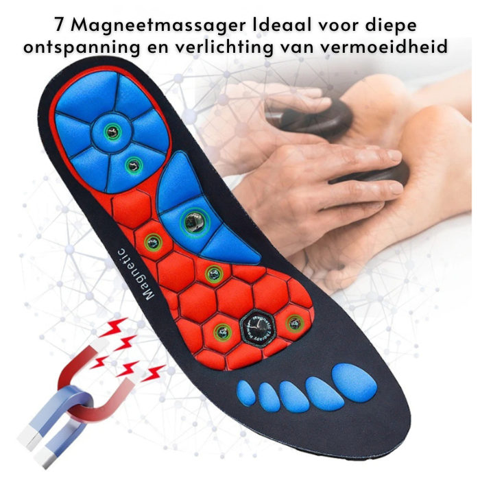 Magnetische Inlegzolen – Voor Verbeterde Circulatie – Voor Comfort & Herstel