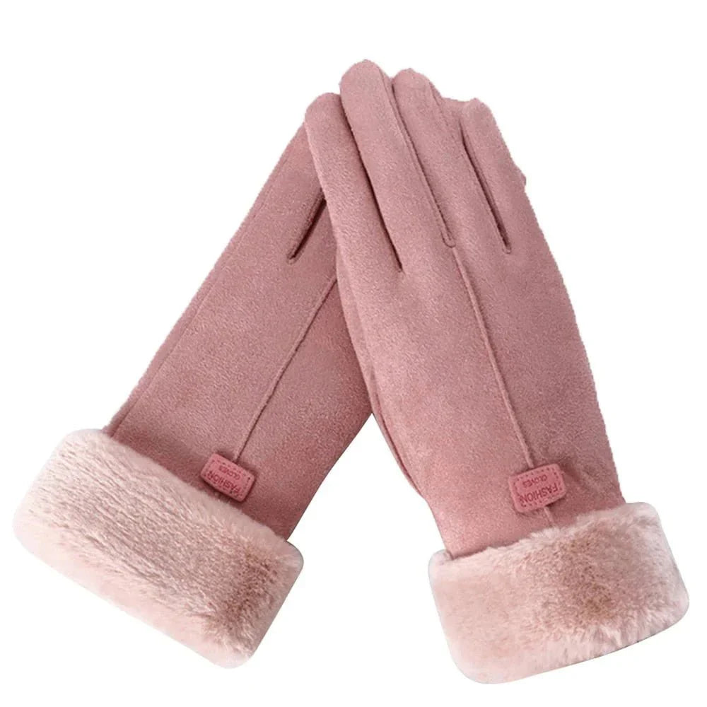 Winter Handschoenen – Zacht Suède – Voor Koude Dagen