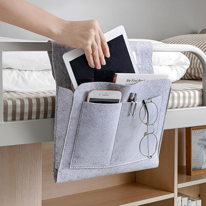 Opbergzak voor Bed – Multifunctionele Organizer – Voor Kussen of Bovenkant Bed