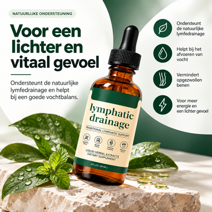 Fittershape Lymphatic Support Drops – voor lichtere benen & minder vocht