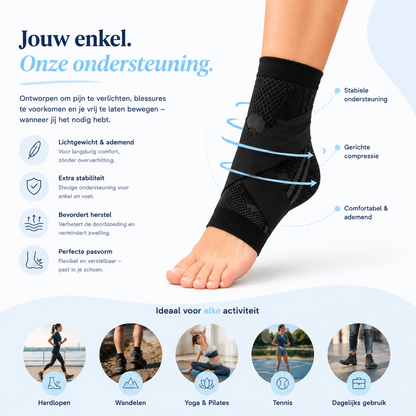 Fittershape Enkelbrace – verstelbaar
