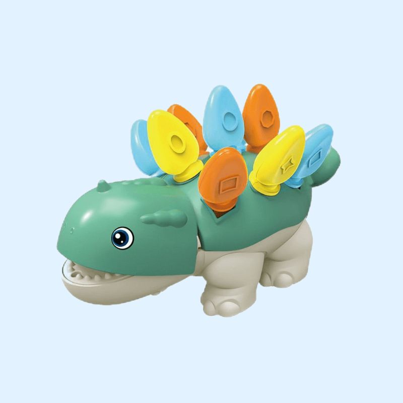 Educatief Speelgoed – Kleurige Tortoise met Pinnen – Voor Baby’s