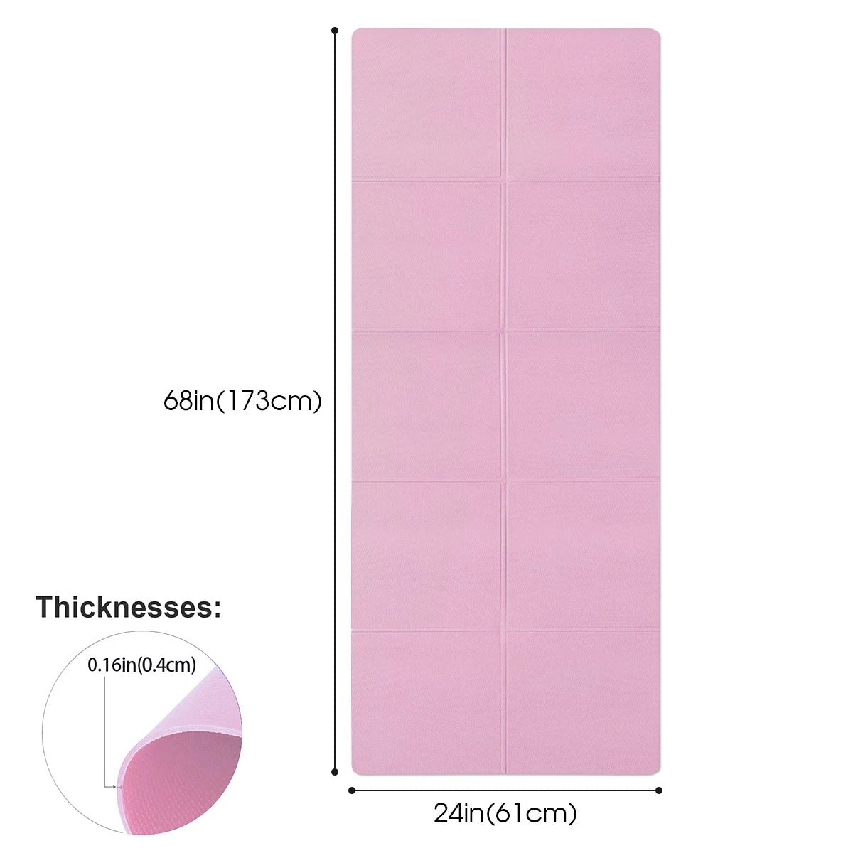 Yogamat – Antislip – Comfortabel – Voor Yoga en Fitness