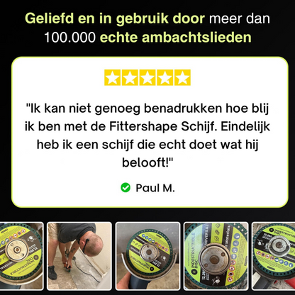 FITTERSHAPE ONVERWOESTBARE SCHIJF 2.0
