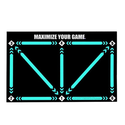 Voetbal Trainingsmat – Voor Snelheid en Balcontrole – Voor Alle Leeftijdsgroepen