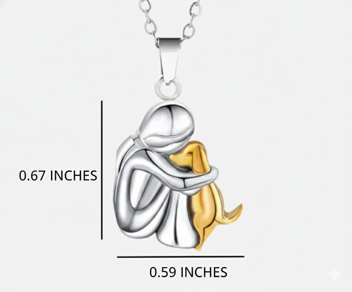Halsketting – Moeder en Kind – Gouden Accenten – Voor Moeders