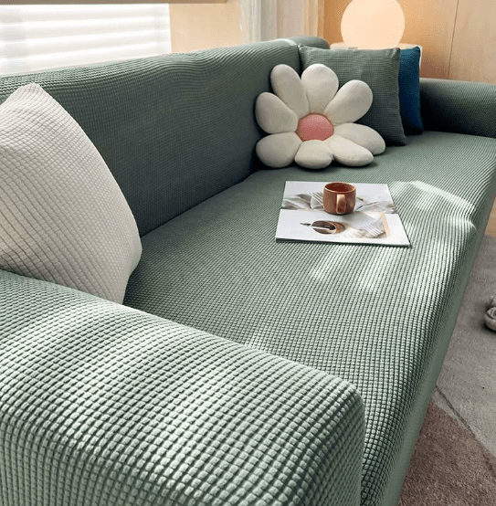 Sofa Hoes – Stretch Design – Beschermhoes voor Meubels – Voor 3-Zits Bank
