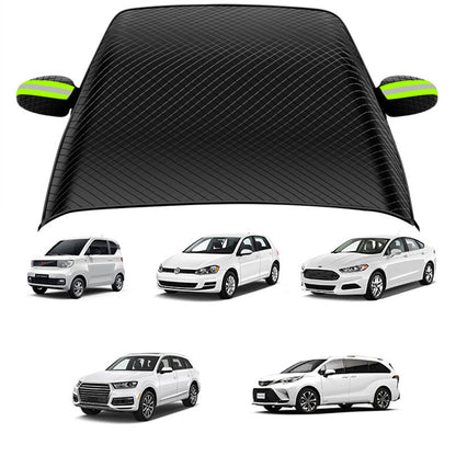 Auto Ruitbeschermer – Bescherming tegen Sneeuw en IJs – Eenvoudig te Bevestigen