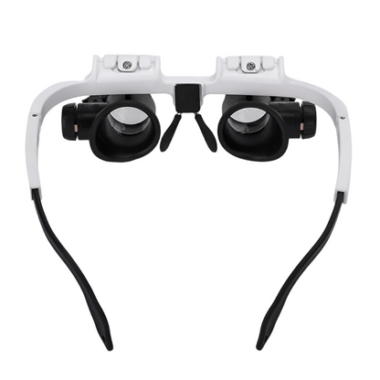 VisionPro HD Vergrootglas Bril - Verlichting en Comfort voor Duidelijk Zicht