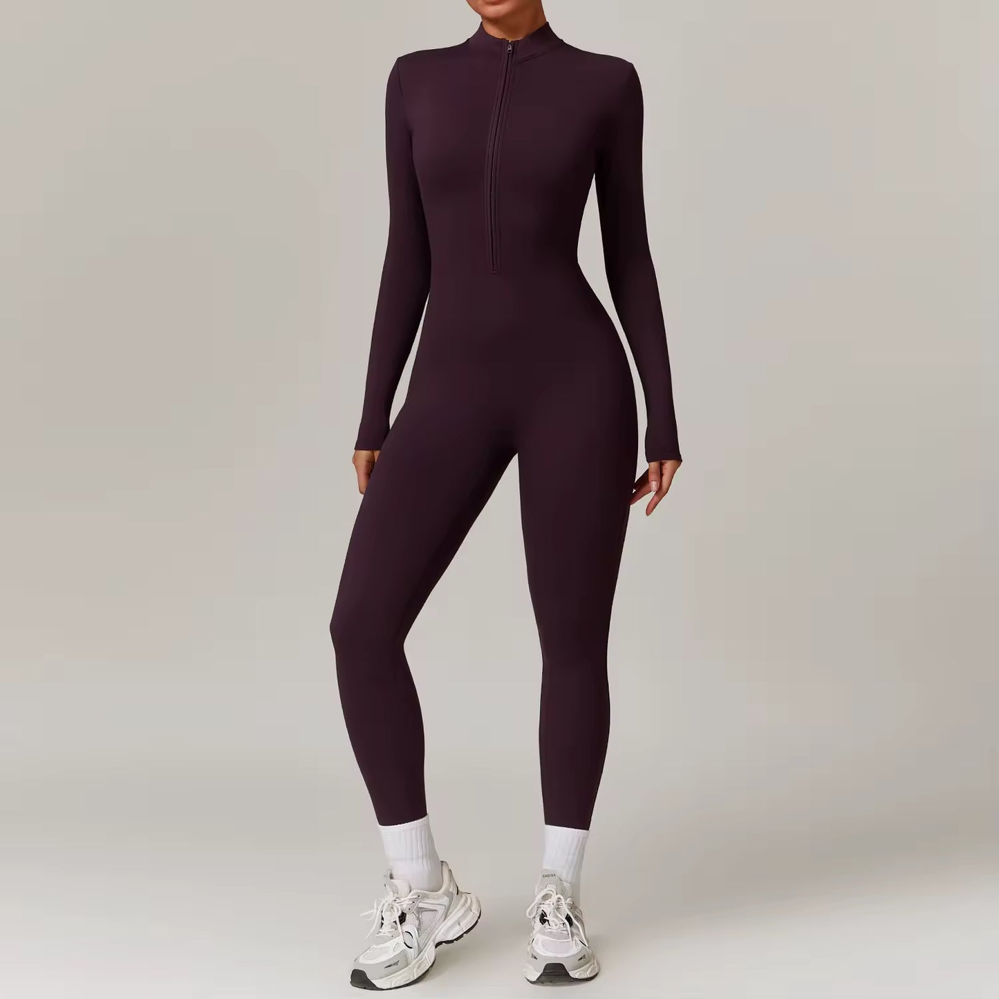 Fitness Jumpsuit – Zip Up – Stretch – Voor Vrouwen