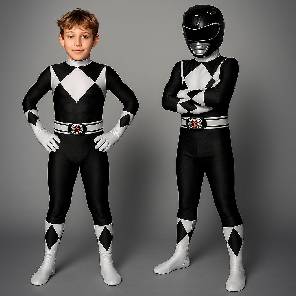 Power Rangers Kostuums – Polyester – Voor Halloween & Feesten