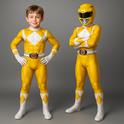 Power Rangers Kostuums – Polyester – Voor Halloween & Feesten