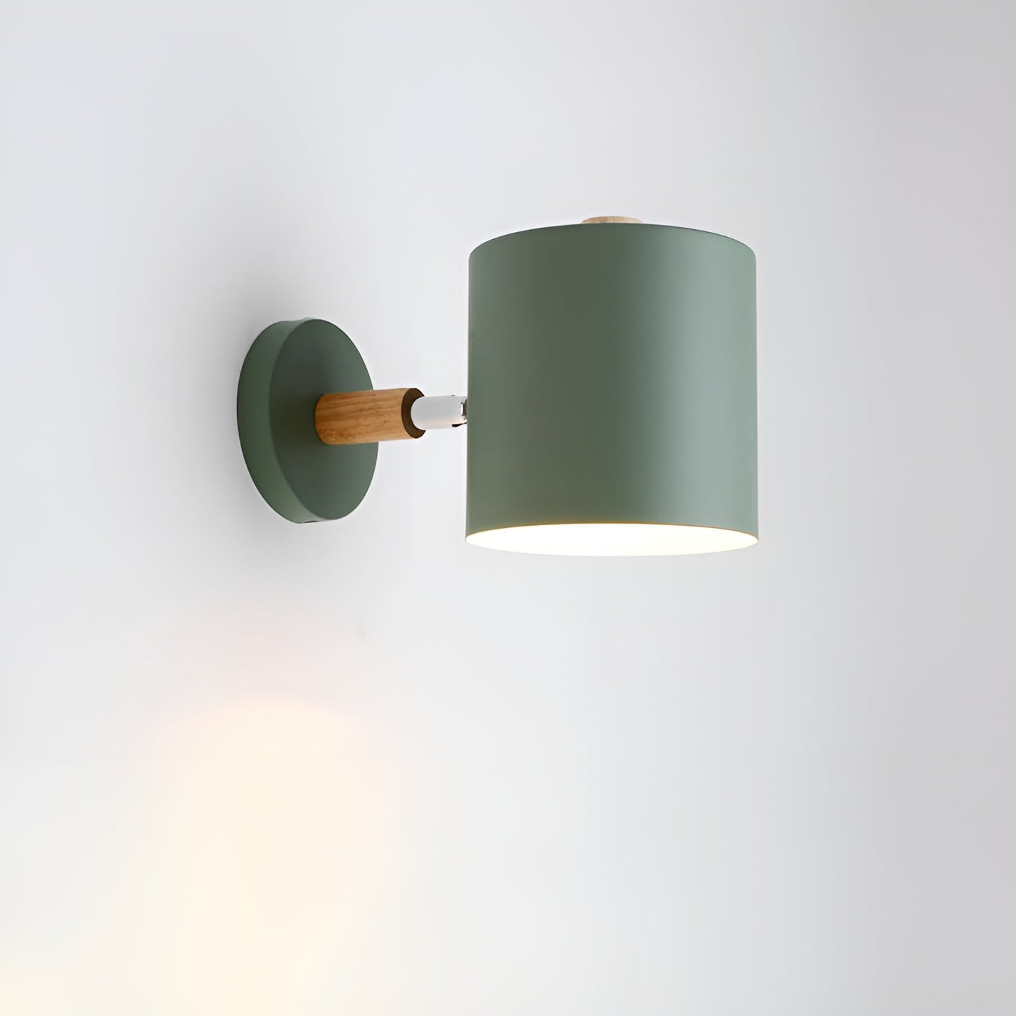 Wandlamp – Minimalistisch ontwerp – Houten accent – Voor slaapkamer
