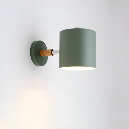 Wandlamp – Minimalistisch ontwerp – Houten accent – Voor slaapkamer
