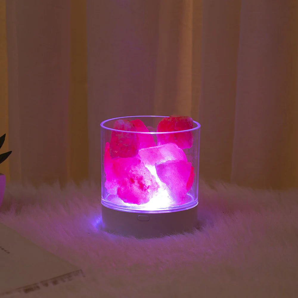 Himalaya Zoutlamp – LED Verlichting – Voor Sfeer en Gezondheid