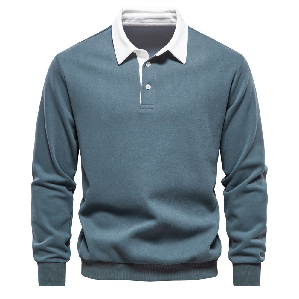Heren Polo – Met Lange Mouwen – Voor Casual of Formele Gelegenheden