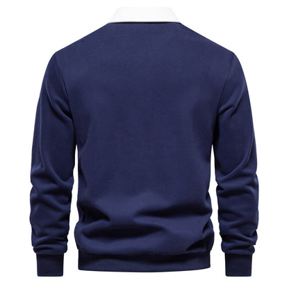 Heren Polo – Met Lange Mouwen – Voor Casual of Formele Gelegenheden
