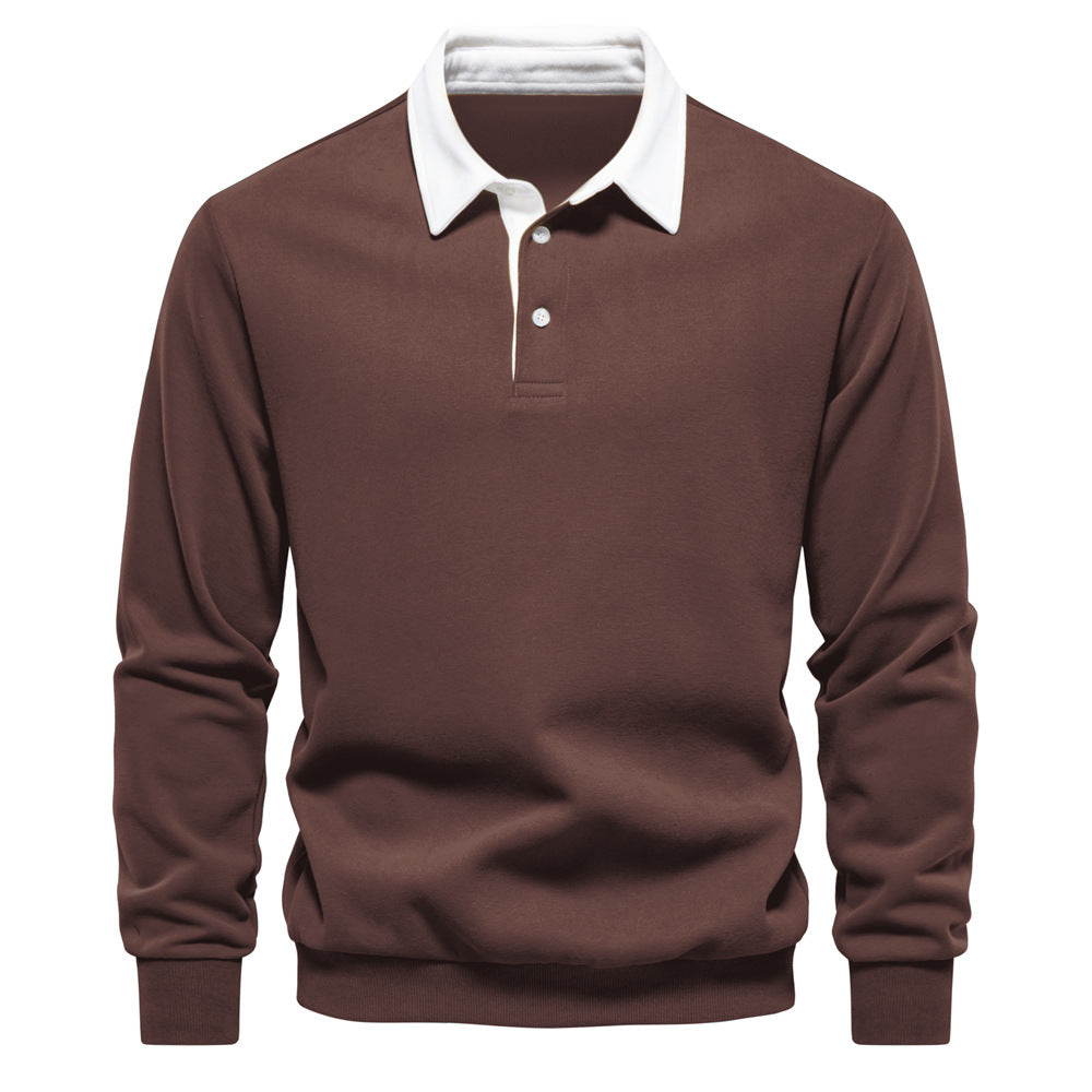 Heren Polo – Met Lange Mouwen – Voor Casual of Formele Gelegenheden