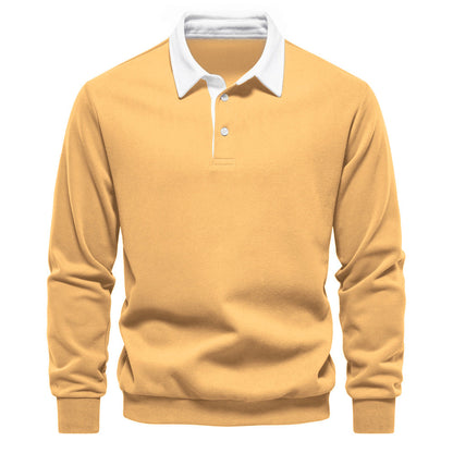 Heren Polo – Met Lange Mouwen – Voor Casual of Formele Gelegenheden