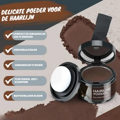 Veronni Hairline Powder – Verberkt hairline – Gemakkelijk in gebruik