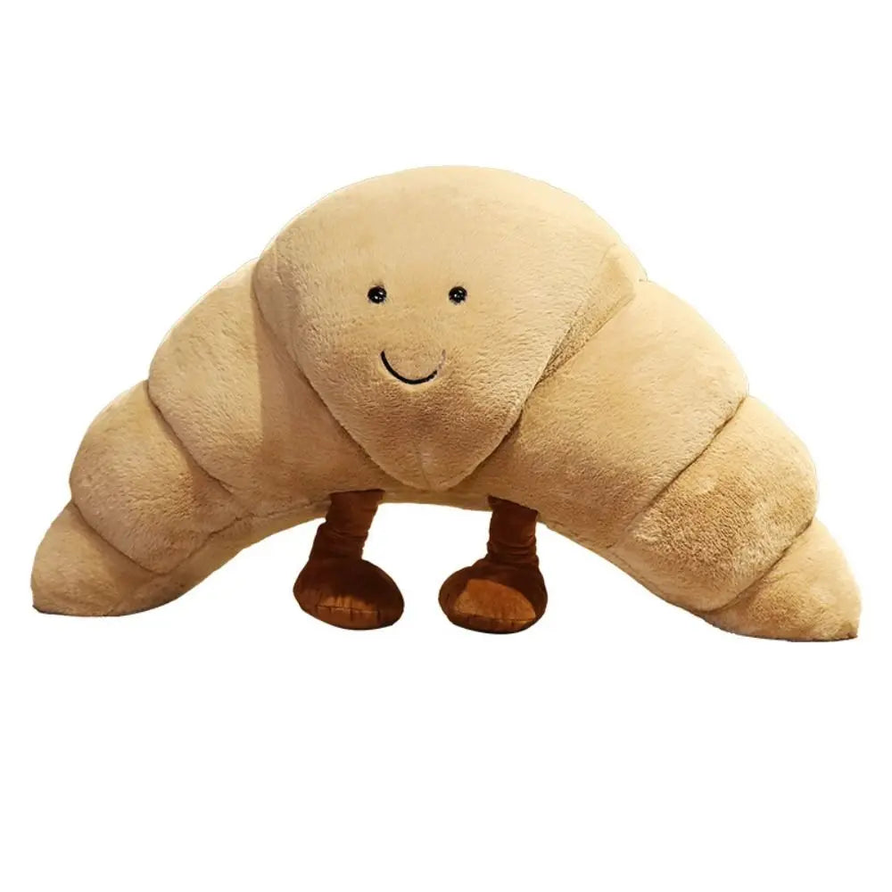 Croissant Knuffel – Zacht en Schattig – Voor Kinderen en Volwassenen