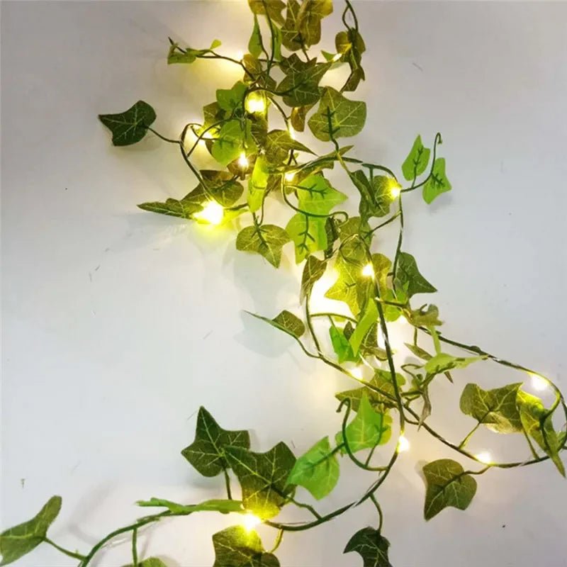 Lichtslinger met Klimop – Warm Witte LED – Voor Tuin en Balkon