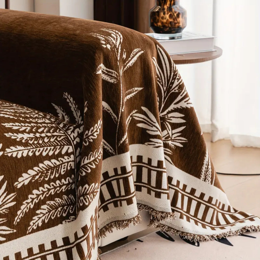 bankhoes met bloemenprint – elegante bescherming voor bank of fauteuil