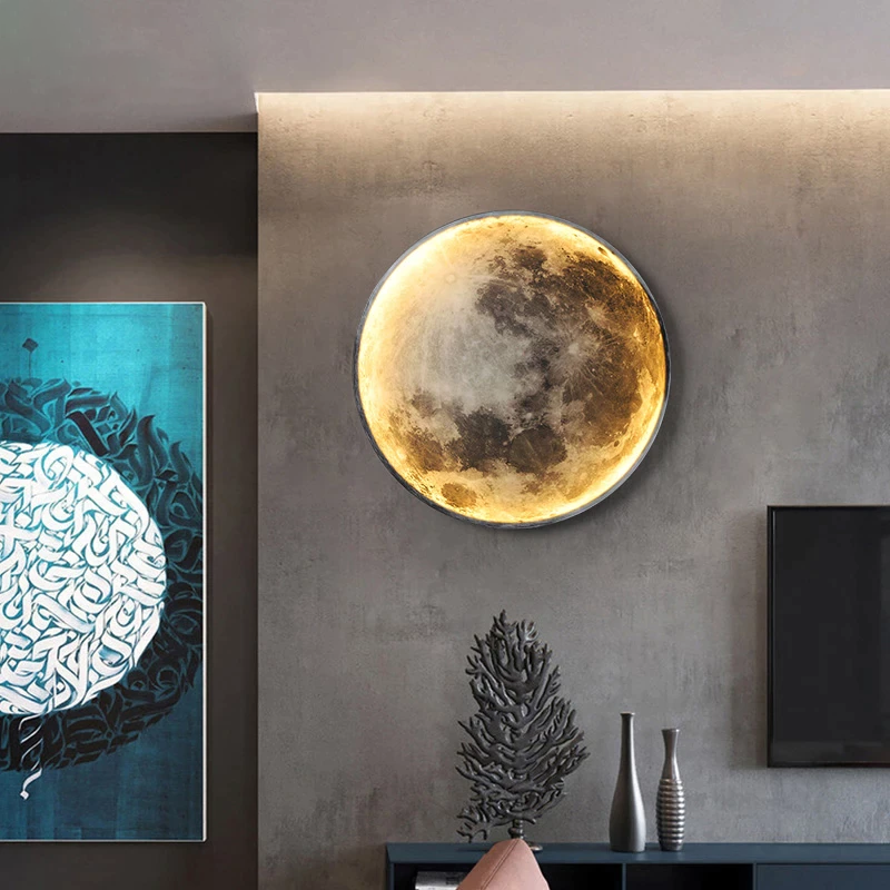 Maanlamp – LED – Voor Wanddecoratie en Sfeerverlichting