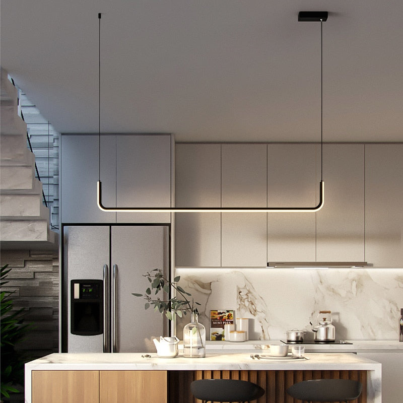 Moderne Hanglamp – Strak Design – Voor Keuken of Eetkamer
