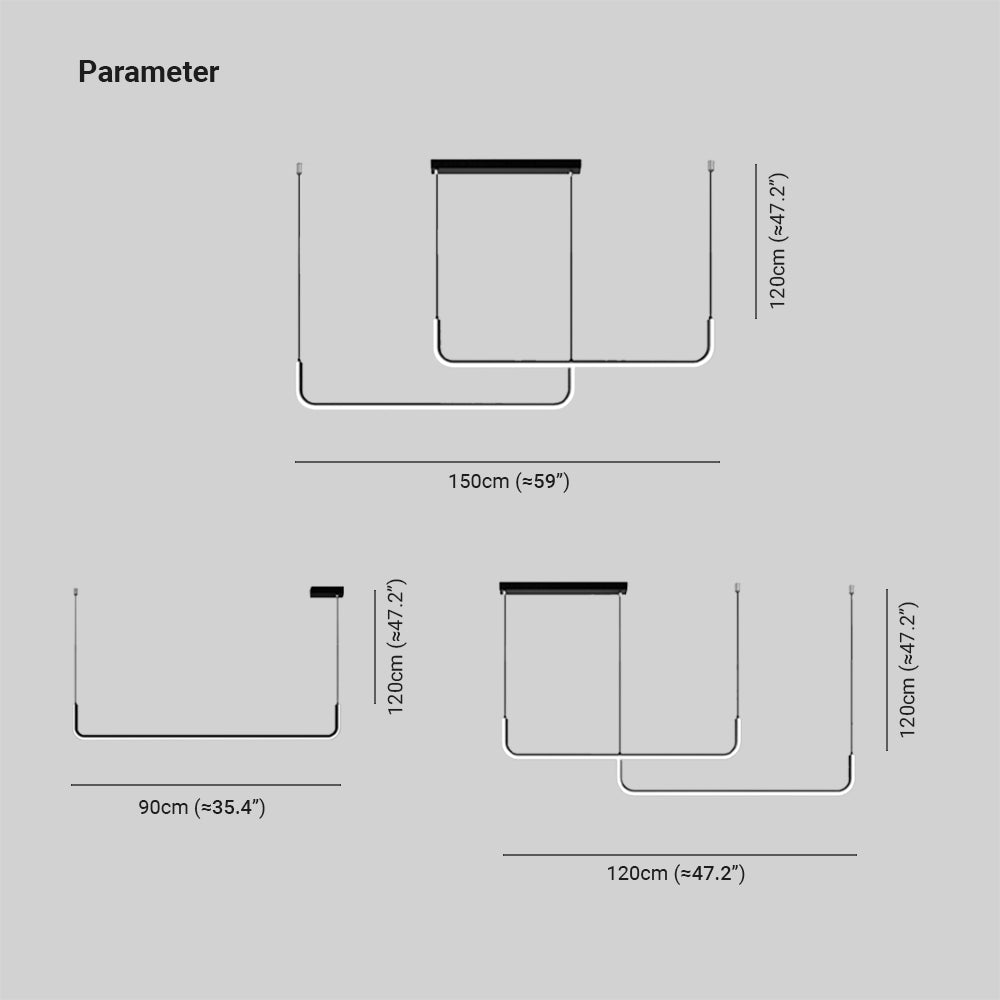 Moderne Hanglamp – Strak Design – Voor Keuken of Eetkamer