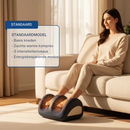 Pro-Model Voetmassageapparaat – Afstandsbediening – Warm Kompres – Voor Ontspanning
