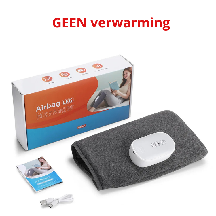 Luchtcompressiearmmassage – 4 Verwarmingsniveaus – Draagbaar – Voor armen en schouders